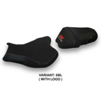 HOUSSE DE SELLE COMPATIBLE SUZUKI GSX R 1000 (09-16) MODÈLE CEVIO - Logo : AVEC LOGO, Couleur : BLEU, Type : STANDARD