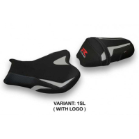 HOUSSE DE SELLE COMPATIBLE SUZUKI GSX R 1000 (09-16) MODÈLE CEVIO - Logo : AVEC LOGO, Couleur : NOIR, Type : STANDARD