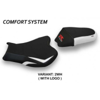 HOUSSE DE SELLE COMPATIBLE SUZUKI GSX R 1000 (09-16) MODÈLE ITRI 2 - Couleur : BLEU, Type : CONFORT, Logo : AVEC LOGO