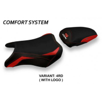 HOUSSE DE SELLE COMPATIBLE SUZUKI GSX S 750 (17-21) MODÈLE HOKOTA 1 - Couleur : JAUNE, Type : CONFORT, Logo : AVEC LOGO