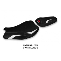 HOUSSE DE SELLE COMPATIBLE SUZUKI GSX R 1000 (17-21) MODÈLE ELMAS - Logo : AVEC LOGO, Couleur : BLEU, Type : STANDARD