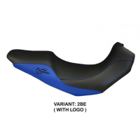 HOUSSE DE SELLE COMPATIBLE TRIUMPH TIGER 1050 (07-13) AVELLINO MODÈLE 2 - Logo : AVEC LOGO, Couleur : BLEU, Type : STANDARD 