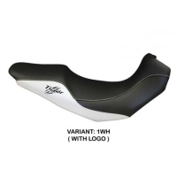 HOUSSE DE SELLE COMPATIBLE TRIUMPH TIGER 1050 (07-13) AVELLINO MODÈLE 2 - Logo : AVEC LOGO, Couleur : BLEU, Type : STANDARD