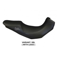 HOUSSE DE SELLE COMPATIBLE TRIUMPH TIGER 1050 (07-13) AVELLINO MODÈLE 2 - Logo : AVEC LOGO, Couleur : NOIR, Type : STANDARD