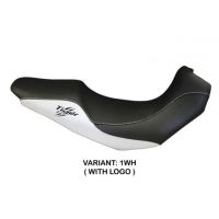 HOUSSE DE SELLE COMPATIBLE TRIUMPH TIGER 1050 (07-13) AVELLINO MODÈLE 2 - Logo : AVEC LOGO, Couleur : NOIR, Type : STANDARD