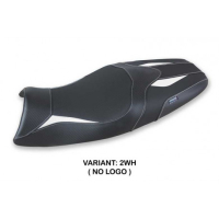HOUSSE DE SELLE COMPATIBLE TRIUMPH SPEED TRIPLE (05-10) MODÈLE JORGE - Logo : SANS LOGO, Couleur : ORANGE, Type : CONFORT