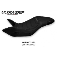 HOUSSE DE SELLE COMPATIBLE TRIUMPH SPEED TRIPLE (11-15) NISKO 1 MODÈLE - Couleur : ROUGE, Logo : AVEC LOGO, Type : ULTRAGRIP