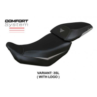 HOUSSE DE SELLE COMPATIBLE VOGE VALICO DS/DSX (20-22) MODÈLE SUINING - Couleur : ROUGE, Type : CONFORT, Logo : AVEC LOGO