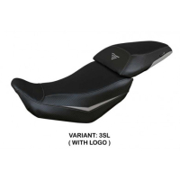 HOUSSE DE SELLE COMPATIBLE VOGE VALICO DS/DSX (20-22) MODÈLE SUINING - Logo : AVEC LOGO, Couleur : NOIR, Type : STANDARD