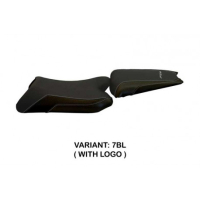 HOUSSE DE SELLE COMPATIBLE YAMAHA FZ8 (10-16) MODÈLE PERUGIA 2 - Couleur : BLEU, Type : STANDARD, Logo : AVEC LOGO