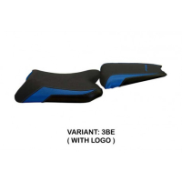 HOUSSE DE SELLE COMPATIBLE YAMAHA FZ8 (10-16) MODÈLE PERUGIA 2 - Couleur : BLANC, Type : STANDARD, Logo : AVEC LOGO