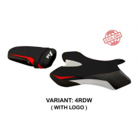 HOUSSE DE SELLE COMPATIBLE YAMAHA R1 (04-06) MODÈLE ARGO SPECIAL COLOR - Type : STANDARD, Logo : AVEC LOGO, Couleur : ROUGE BLANC