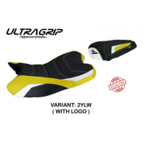 HOUSSE DE SELLE COMPATIBLE YAMAHA R1 (09-14) MODÈLE BALSAS SPECIAL COLOR - Logo : AVEC LOGO, Couleur : BLEU-GRIS, Type : ULTRAGRIP