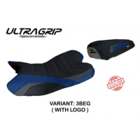 HOUSSE DE SELLE COMPATIBLE YAMAHA R1 (09-14) MODÈLE BALSAS SPECIAL COLOR - Logo : AVEC LOGO, Type : ULTRAGRIP, Couleur : JAUNE BLANC