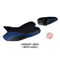 HOUSSE DE SELLE COMPATIBLE YAMAHA R1 (09-14) MODÈLE KAYAPO SPECIAL COLOR - Logo : AVEC LOGO, Couleur : ROUGE BLANC, Type : STANDARD