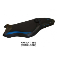 HOUSSE DE SELLE COMPATIBLE YAMAHA MT-10 (17-22) MODÈLE ARSENAL 1 - Type : STANDARD, Logo : AVEC LOGO, Couleur : ARGENT