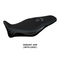 HOUSSE DE SELLE COMPATIBLE YAMAHA MT-09 (21-22) MODÈLE ATOS CONFORT, BLEU, AVEC - Logo : AVEC LOGO, Couleur : BLEU, Type : CONFORT