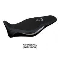 HOUSSE DE SELLE COMPATIBLE YAMAHA MT-09 (21-22) MODÈLE ATOS CONFORT, BLEU, AVEC - Logo : AVEC LOGO, Couleur : ROUGE, Type : CONFORT