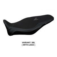 HOUSSE DE SELLE COMPATIBLE YAMAHA MT-09 (21-22) MODÈLE ATOS CONFORT, BLEU, AVEC - Logo : AVEC LOGO, Couleur : BLEU, Type : ULTRAGRIP