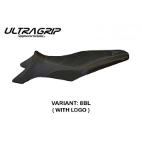 HOUSSE DE SELLE COMPATIBLE YAMAHA MT-09 (13-20) MODÈLE SOCI - Logo : AVEC LOGO, Couleur : NOIR, Type : ULTRAGRIP