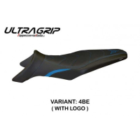 HOUSSE DE SELLE COMPATIBLE YAMAHA MT-09 (13-20) MODÈLE SOCI - Couleur : ORANGE, Logo : AVEC LOGO, Type : ULTRAGRIP