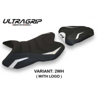 HOUSSE DE SELLE COMPATIBLE YAMAHA R1 (07-08) MODÈLE HABAY 1 - Logo : AVEC LOGO, Couleur : JAUNE, Type : ULTRAGRIP