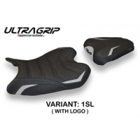 HOUSSE DE SELLE COMPATIBLE YAMAHA R6 (08-16) MODÈLE BARDI 1 - Logo : AVEC LOGO, Couleur : BLEU, Type : ULTRAGRIP