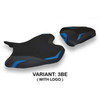 HOUSSE DE SELLE COMPATIBLE YAMAHA R6 (08-16) MODÈLE ROSSANO 1 - Logo : AVEC LOGO, Couleur : ROUGE, Type : STANDARD 
