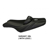 HOUSSE DE SELLE COMPATIBLE YAMAHA T-MAX (08-16) MODÈLE MPSS - Couleur : NOIR, Type : STANDARD, Logo : AVEC LOGO