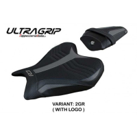 HOUSSE DE SELLE COMPATIBLE YAMAHA R7 (21-22) MODÈLE THERA - Logo : AVEC LOGO, Couleur : BLEU, Type : CONFORT