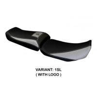 HOUSSE DE SELLE COMPATIBLE  YAMAHA TRACER 900 (15-17) MODÈLE CHIANTI COLOR - Logo : AVEC LOGO, Couleur : BLEU, Type : STANDARD