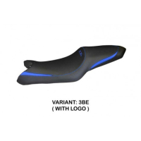 HOUSSE DE SELLE COMPATIBLE YAMAHA XJ6 / XJ6 DIVERSION (08-15) MODÈLE RAGUSA - Logo : AVEC LOGO, Couleur : NOIR, Type : STANDARD 