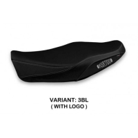 HOUSSE DE SELLE COMPATIBLE  YAMAHA XSR 700 (16-20) MODÈLE GABIN SPECIAL COLOR - Logo : AVEC LOGO, Couleur : NOIR, Type : STANDARD 