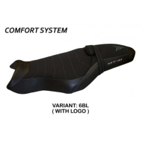 HOUSSE DE SELLE COMPATIBLE YAMAHA MT-10 (17-22) MODÈLE ARSENAL 1 - Logo : AVEC LOGO, Couleur : ROUGE, Type : CONFORT