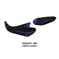 HOUSSE DE SELLE COMPATIBLE YAMAHA MT-07 (14-17) MODÈLE STROMBOLI - Logo : AVEC LOGO, Couleur : NOIR, Type : STANDARD 