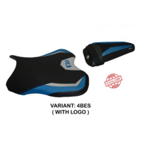 HOUSSE DE SELLE COMPATIBLE YAMAHA R1 (15-22) MODÈLE SPECIAL COLOR BILBAO - Type : STANDARD, Logo : AVEC LOGO, Couleur : ROUGE BLANC
