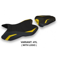 HOUSSE DE SELLE COMPATIBLE YAMAHA R1 (07-08) MODÈLE LURE 1 - Logo : AVEC LOGO, Couleur : NOIR, Type : STANDARD