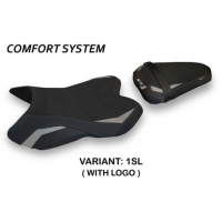 HOUSSE DE SELLE COMPATIBLE YAMAHA R1 (07-08) MODÈLE MARSTAL 1 - Couleur : NOIR, Type : CONFORT, Logo : AVEC LOGO
