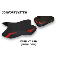 HOUSSE DE SELLE COMPATIBLE YAMAHA R1 (07-08) MODÈLE MARSTAL 1 - Logo : AVEC LOGO, Couleur : ARGENT, Type : CONFORT
