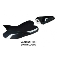 HOUSSE DE SELLE COMPATIBLE YAMAHA R1 (09-14) MODÈLE KAYAPO - Logo : AVEC LOGO, Couleur : BLEU, Type : STANDARD