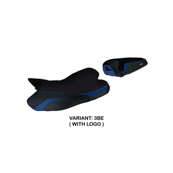 HOUSSE DE SELLE COMPATIBLE YAMAHA R1 (09-14) MODÈLE KAYAPO - Logo : AVEC LOGO, Couleur : NOIR, Type : STANDARD