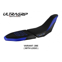 HOUSSE DE SELLE COMPATIBLE YAMAHA TENERE 700 RAID (2022) MODÈLE SENDAI - Logo : AVEC LOGO, Couleur : BLEU, Type : ULTRAGRIP 