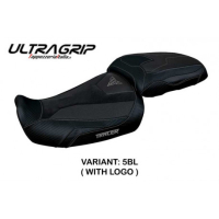 HOUSSE DE SELLE COMPATIBLE YAMAHA TRACER 9/9 GT (21-22) MODÈLE GADIR - Logo : AVEC LOGO, Couleur : NOIR, Type : CONFORT