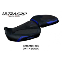 HOUSSE DE SELLE COMPATIBLE YAMAHA TRACER 9/9 GT (21-22) MODÈLE GADIR - Logo : AVEC LOGO, Couleur : BLEU, Type : ULTRAGRIP