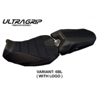HOUSSE DE SELLE COMPATIBLE  YAMAHA TRACER 900 (18-20) MODÈLE NAIROBI 2 - Logo : AVEC LOGO, Couleur : BLEU, Type : ULTRAGRIP
