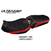 HOUSSE DE SELLE COMPATIBLE  YAMAHA TRACER 900 (18-20) MODÈLE NAIROBI 2 - Logo : AVEC LOGO, Couleur : BLEU, Type : ULTRAGRIP
