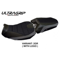 HOUSSE DE SELLE COMPATIBLE  YAMAHA TRACER 900 (18-20) MODÈLE NAIROBI 2 - Couleur : NOIR, Logo : AVEC LOGO, Type : ULTRAGRIP