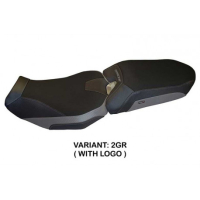 HOUSSE DE SELLE COMPATIBLE YAMAHA TRACER 900 (18-20) MODÈLE RIO 2 - Logo : AVEC LOGO, Couleur : ROUGE, Type : CONFORT