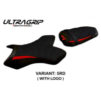 HOUSSE DE SELLE COMPATIBLE YAMAHA R1 (04-06) MODÈLE TOLONE 1 - Logo : AVEC LOGO, Couleur : NOIR, Type : ULTRAGRIP