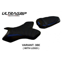 HOUSSE DE SELLE COMPATIBLE YAMAHA R1 (04-06) MODÈLE TOLONE 1 - Logo : AVEC LOGO, Couleur : BLANC, Type : ULTRAGRIP 